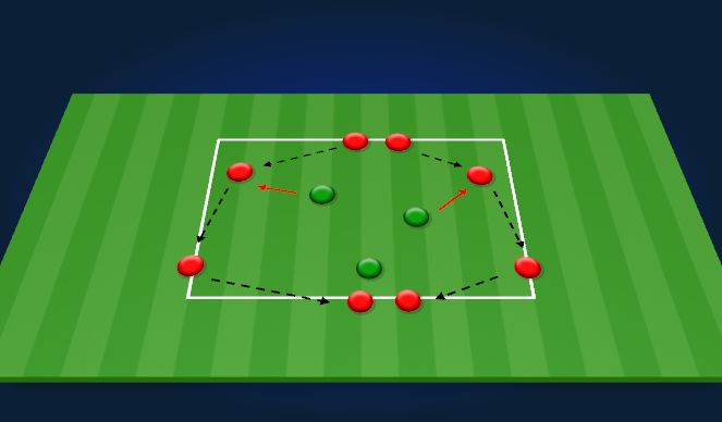 Football/Soccer Session Plan Drill (Colour): Screen 1