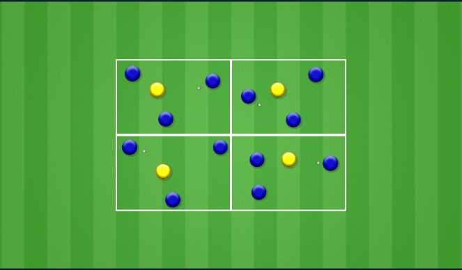 Football/Soccer Session Plan Drill (Colour): Technical Practice 