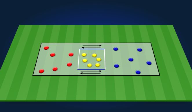Football/Soccer Session Plan Drill (Colour): Screen 1