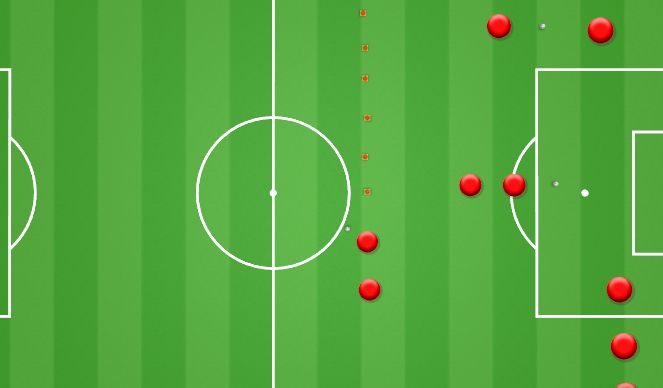 Football/Soccer Session Plan Drill (Colour): Animation 1