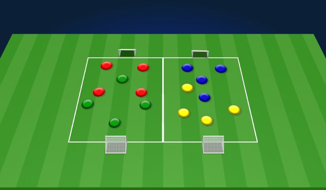 Football/Soccer Session Plan Drill (Colour): Screen 4