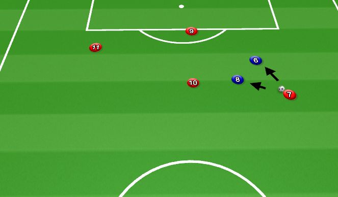 Football/Soccer Session Plan Drill (Colour): Screen 1