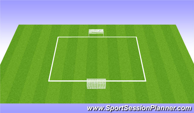 Football/Soccer Session Plan Drill (Colour): SSG - Intro