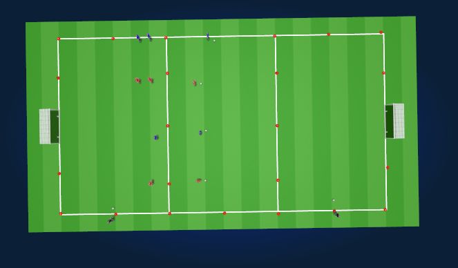 Football/Soccer Session Plan Drill (Colour): Screen 1