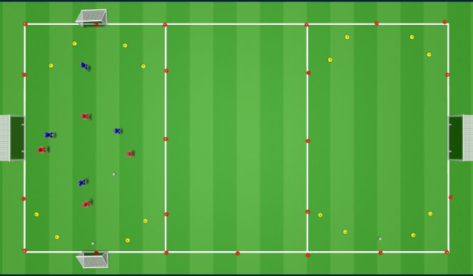 Football/Soccer Session Plan Drill (Colour): Screen 3
