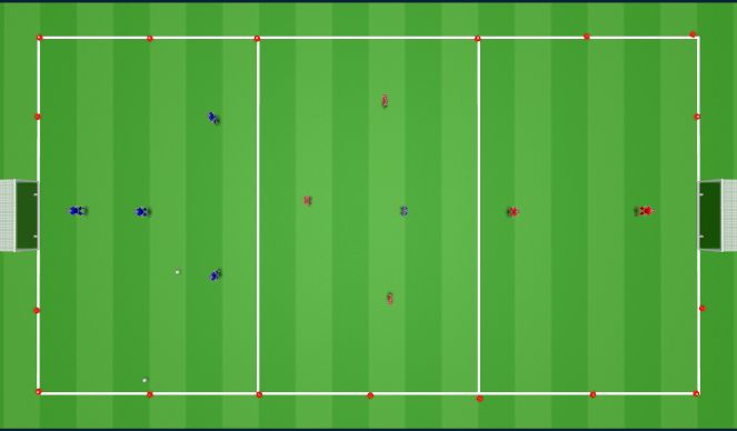 Football/Soccer Session Plan Drill (Colour): Screen 4