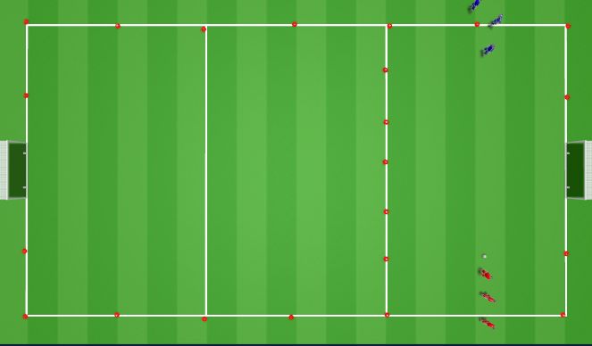 Football/Soccer Session Plan Drill (Colour): Screen 1