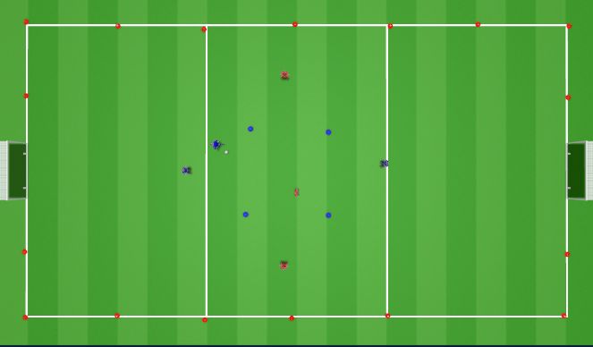 Football/Soccer Session Plan Drill (Colour): Screen 2