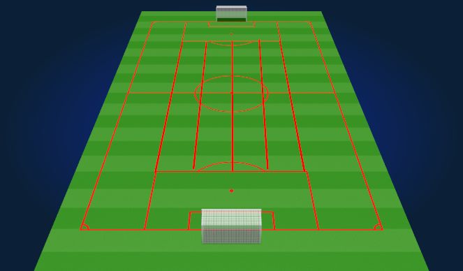 Football/Soccer Session Plan Drill (Colour): Screen 3