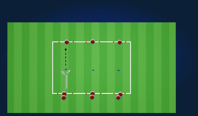 Football/Soccer Session Plan Drill (Colour): Screen 2
