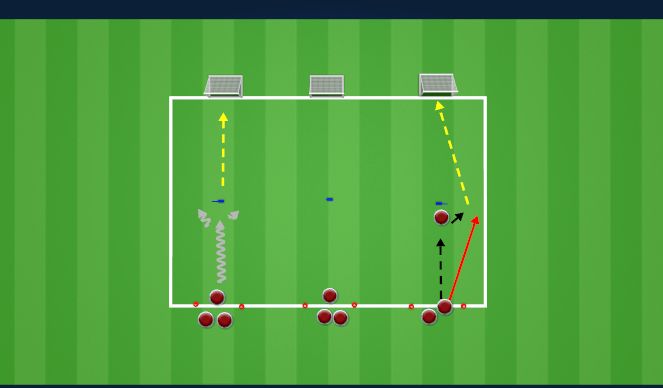 Football/Soccer Session Plan Drill (Colour): Screen 3