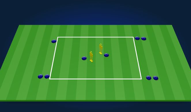 Football/Soccer Session Plan Drill (Colour): Technical