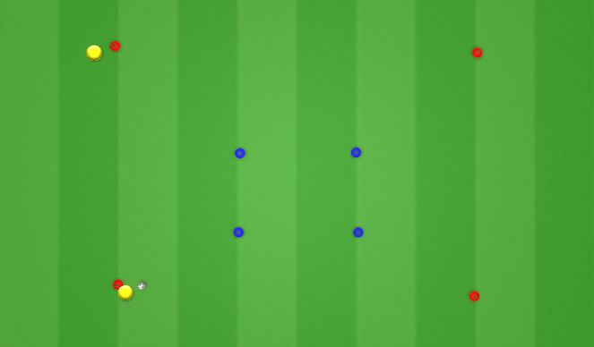 Football/Soccer Session Plan Drill (Colour): Animation 1