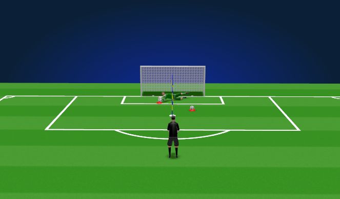 Football/Soccer Session Plan Drill (Colour): Technical Activity 1