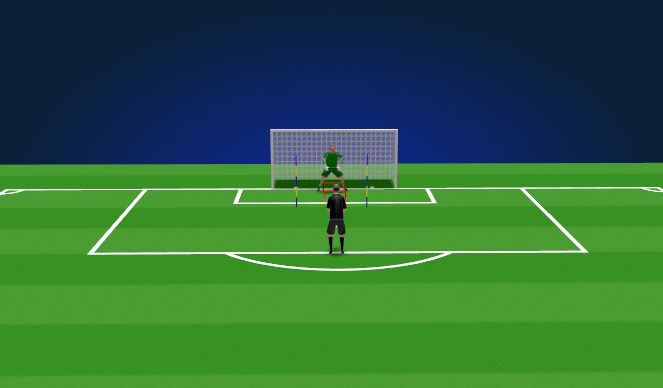 Football/Soccer Session Plan Drill (Colour): Technical Activity 2 