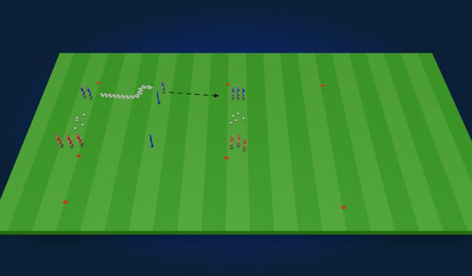 Football/Soccer Session Plan Drill (Colour): Screen 1