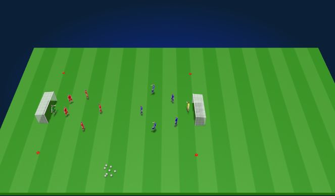 Football/Soccer Session Plan Drill (Colour): Screen 4