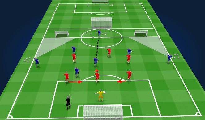 Football/Soccer Session Plan Drill (Colour): Screen 5