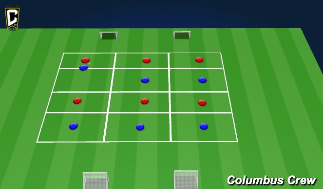 Football/Soccer Session Plan Drill (Colour): Anime of 2