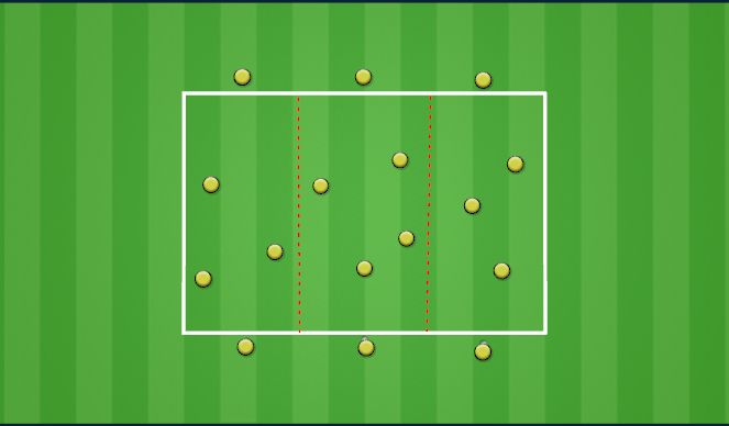 Football/Soccer Session Plan Drill (Colour): Warm Up - Passing Practice