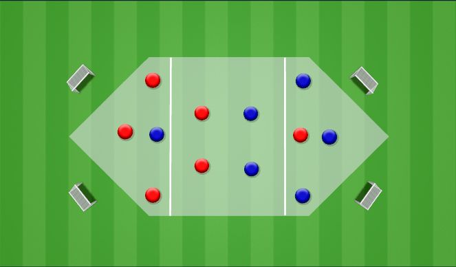 Football/Soccer Session Plan Drill (Colour): SKILL