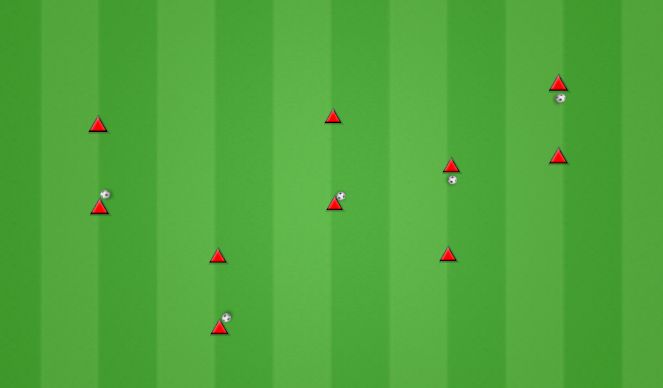 Football/Soccer Session Plan Drill (Colour): Warm-up: Aerial ball mastery in pairs