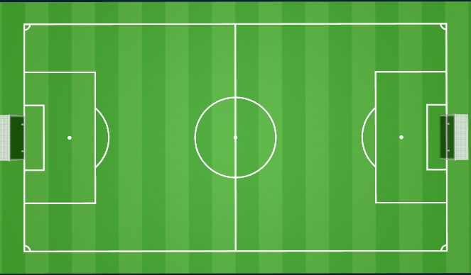 Football/Soccer Session Plan Drill (Colour): COOL DOWN