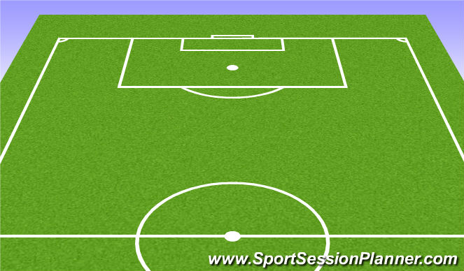 Football/Soccer Session Plan Drill (Colour): Reflection