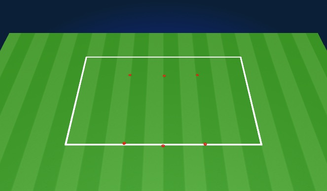 Football/Soccer Session Plan Drill (Colour): Physical Warm Up