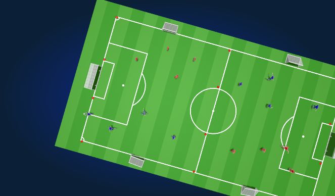 Football/Soccer Session Plan Drill (Colour): Screen 2