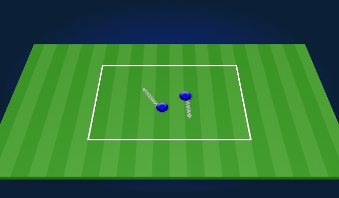 Football/Soccer Session Plan Drill (Colour): Ball mani
