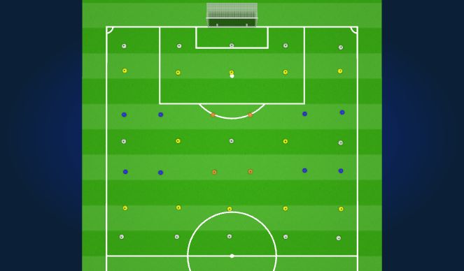 Football/Soccer Session Plan Drill (Colour): Screen 1