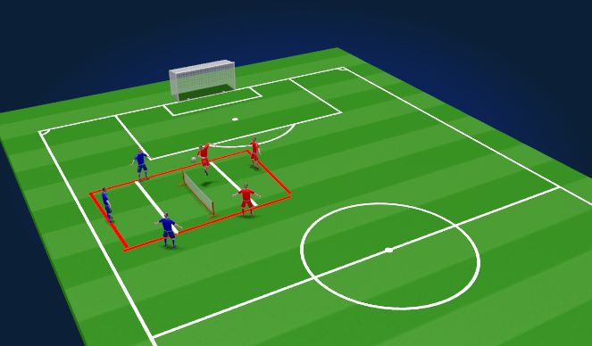 Football/Soccer Session Plan Drill (Colour): Pantalla 3