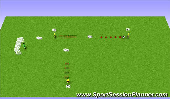 Football/Soccer Session Plan Drill (Colour): Conditioning (Focus: Agility & Speed)