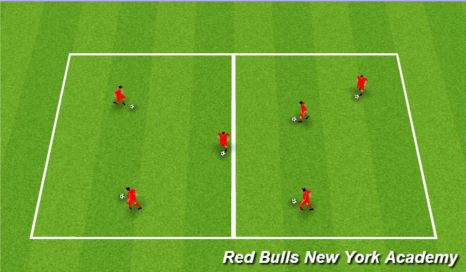 Football/Soccer Session Plan Drill (Colour): Screen 1
