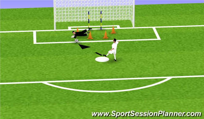 Football/Soccer Session Plan Drill (Colour): Screen 1