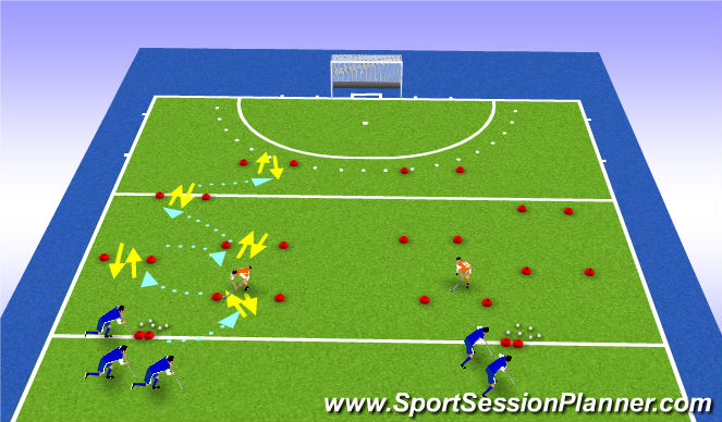 Hockey Session Plan Drill (Colour): playback