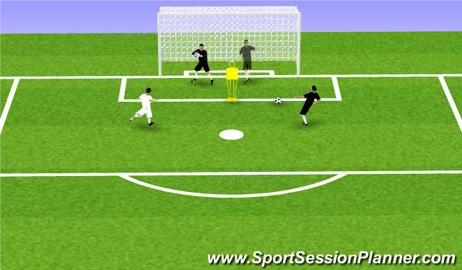 Football/Soccer Session Plan Drill (Colour): Screen 1