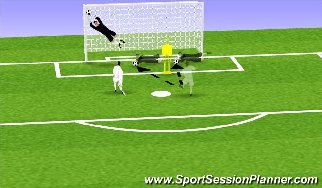 Football/Soccer Session Plan Drill (Colour): Screen 3
