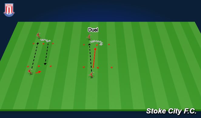 Football/Soccer Session Plan Drill (Colour): Ball mastery (20mins)