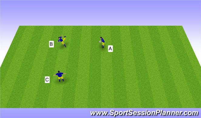 Football/Soccer Session Plan Drill (Colour): Tech Warm-Up