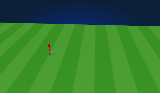 Football/Soccer Session Plan Drill (Colour): Juggling Challenge 