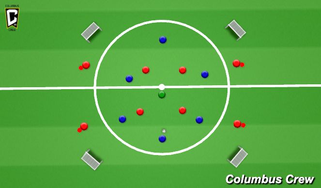 Football/Soccer Session Plan Drill (Colour): CHANGE TO BUILD OUT