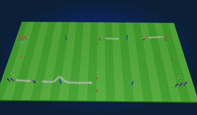 Football/Soccer Session Plan Drill (Colour): Screen 1