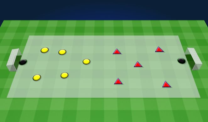 Football/Soccer Session Plan Drill (Colour): Match