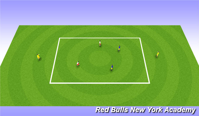 Football/Soccer Session Plan Drill (Colour): Main Actiity