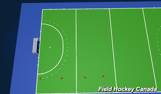 Hockey Session Plan Drill (Colour): RSA
