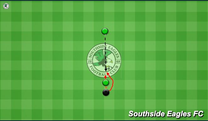 Football/Soccer Session Plan Drill (Colour): Passing Warm-Up