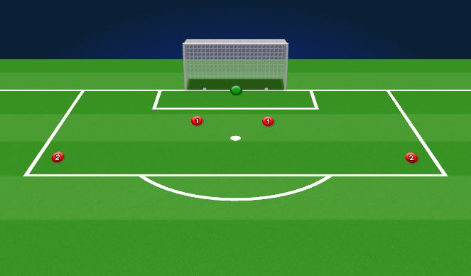 Football/Soccer Session Plan Drill (Colour): Screen 1