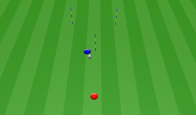 Football/Soccer Session Plan Drill (Colour): Technical